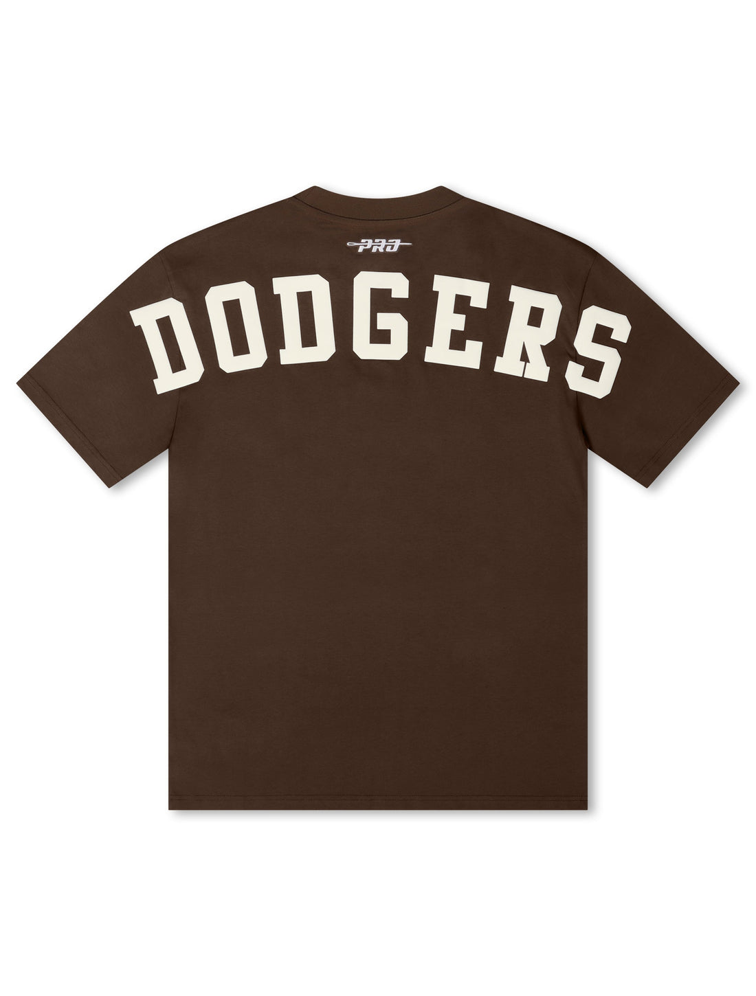 Pro Standard La Dodgers Wingspan Drop Shoulder Tee - Brown by Denim Exchange