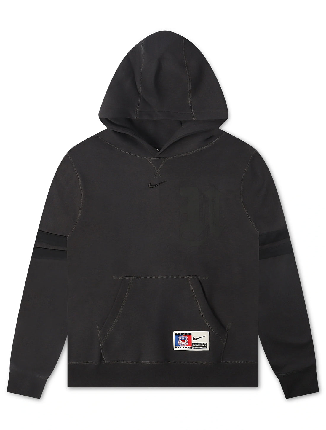 Nike Mens Nike Club Next Up Hoodie - Off Noir by Denim Exchange