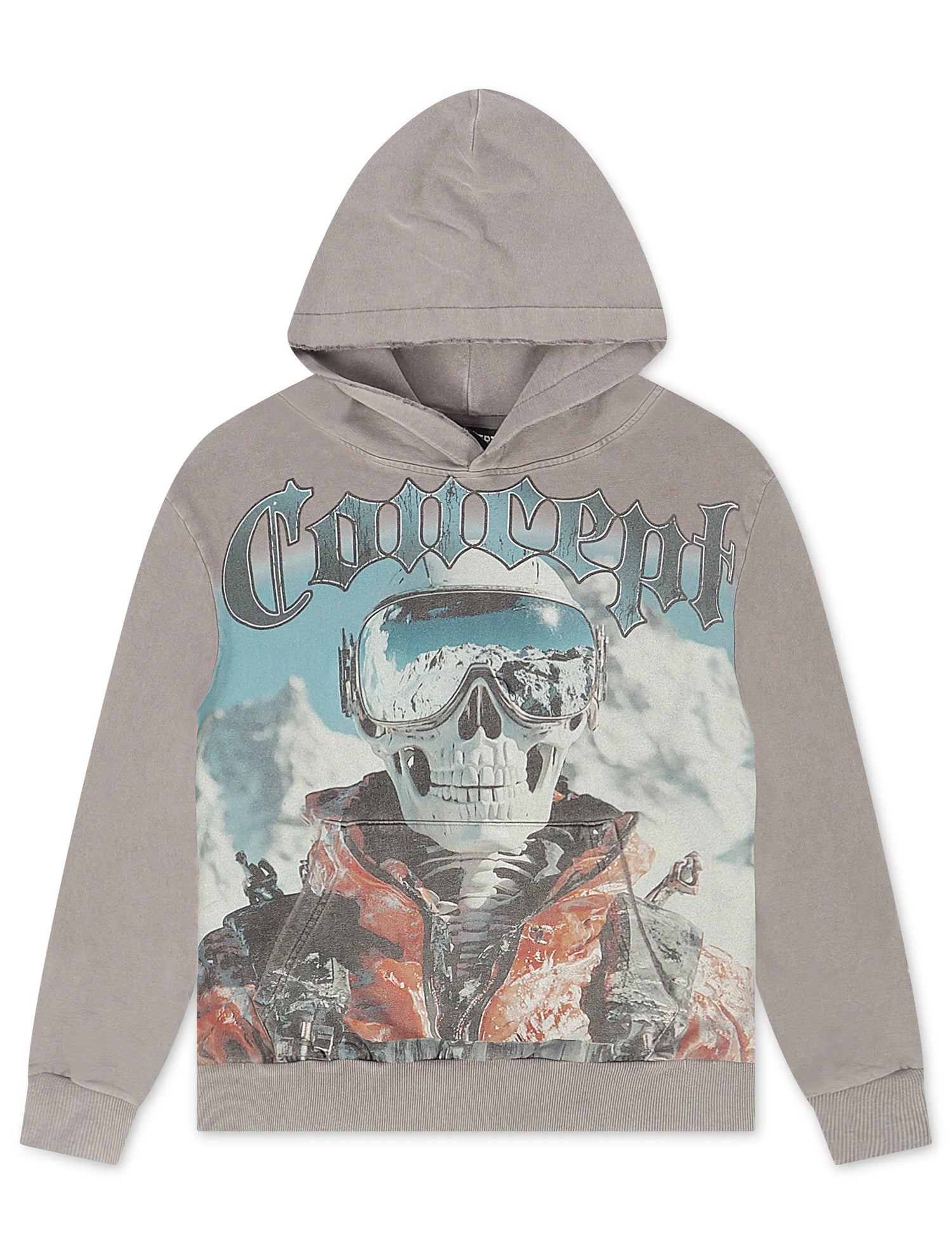 Concept LA Skier Hoodie - Grey Wash by Denim Exchange