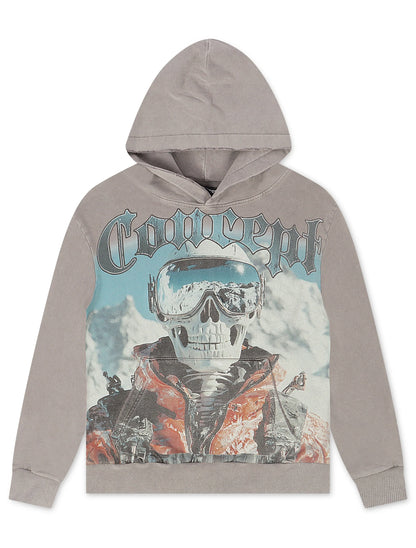 Concept LA Skier Hoodie - Grey Wash by Denim Exchange
