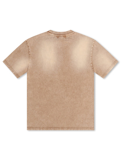 Majestik Department Angel Rider Tee - Brown by Denim Exchange