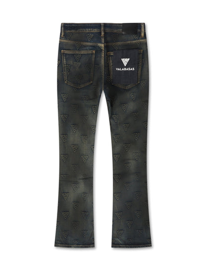Valabasas Tagged Stacked Denim - Dirty Vintage by Denim Exchange