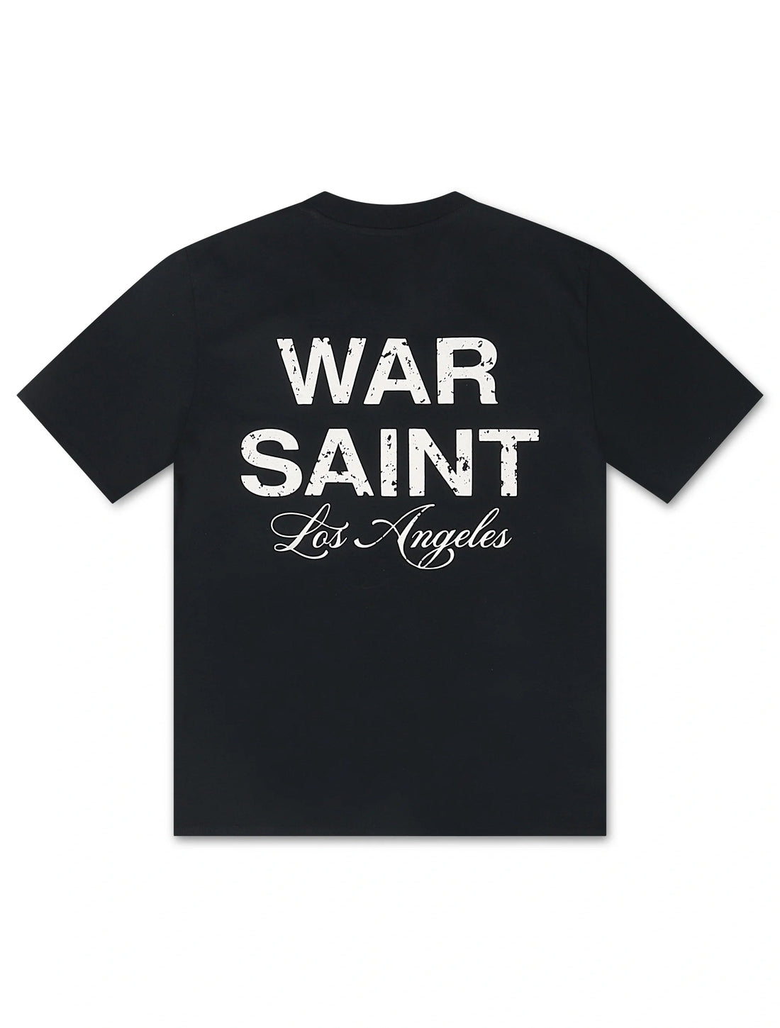 Warsaint LA Script Tee - Navy/White 
