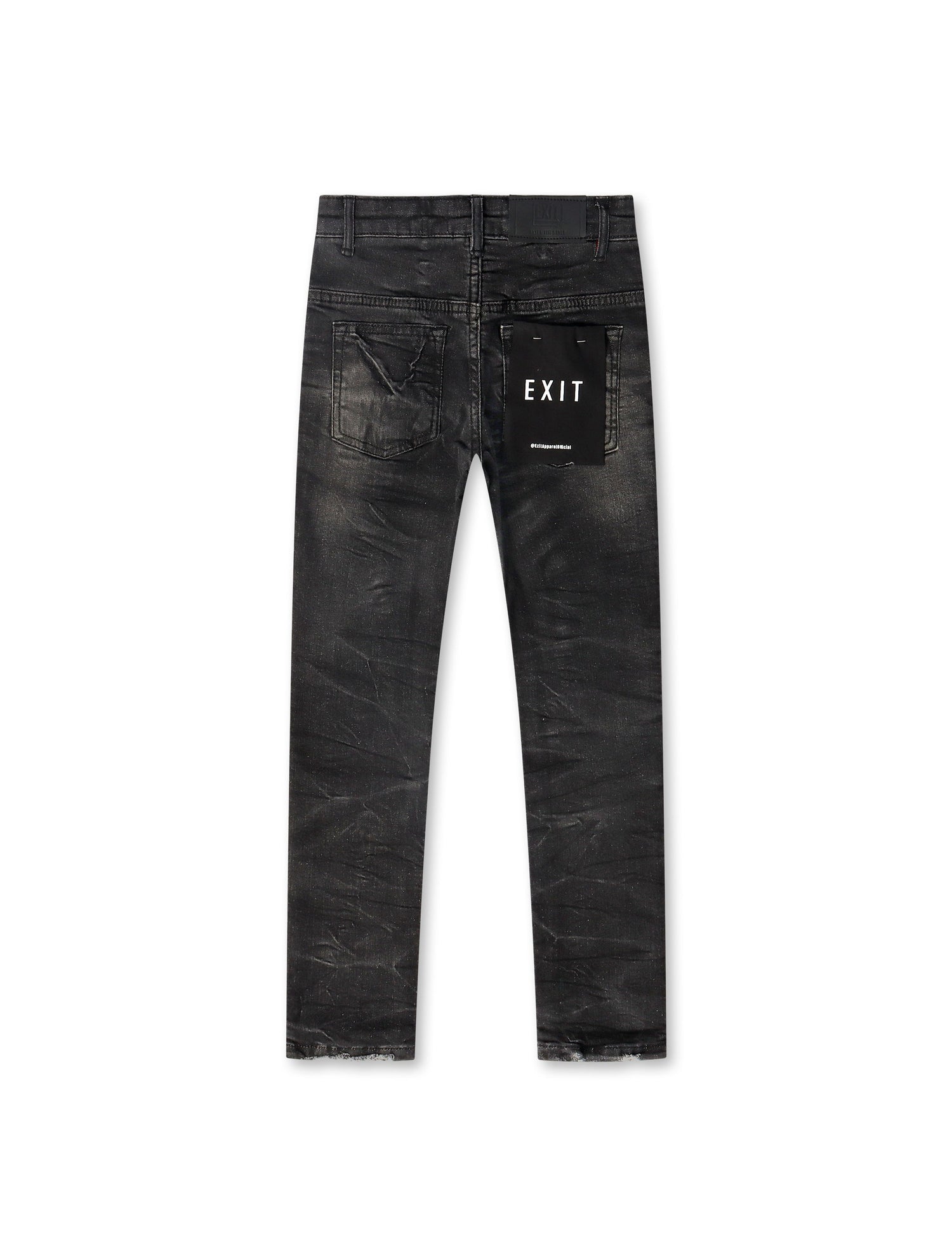 Exit Apparel Essential Kids Jeans - Black by Denim Exchange
