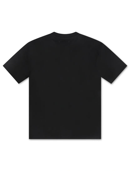 Roku Studio Divine Hood Boxy Tee - Black by Denim Exchange