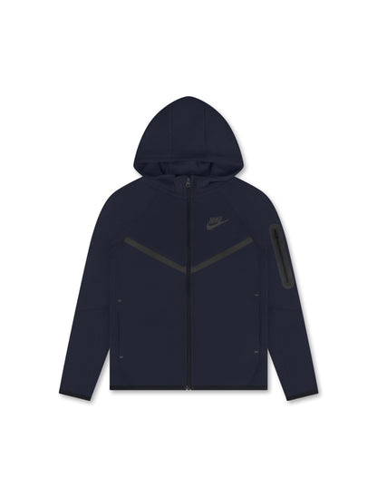 Nike Big Kids Sportswear Tech Fleece Hoodie - Obsidian by Denim Exchange
