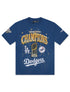 Pro Standard Dodgers World Series Champions Tee - Blue by Denim Exchange
