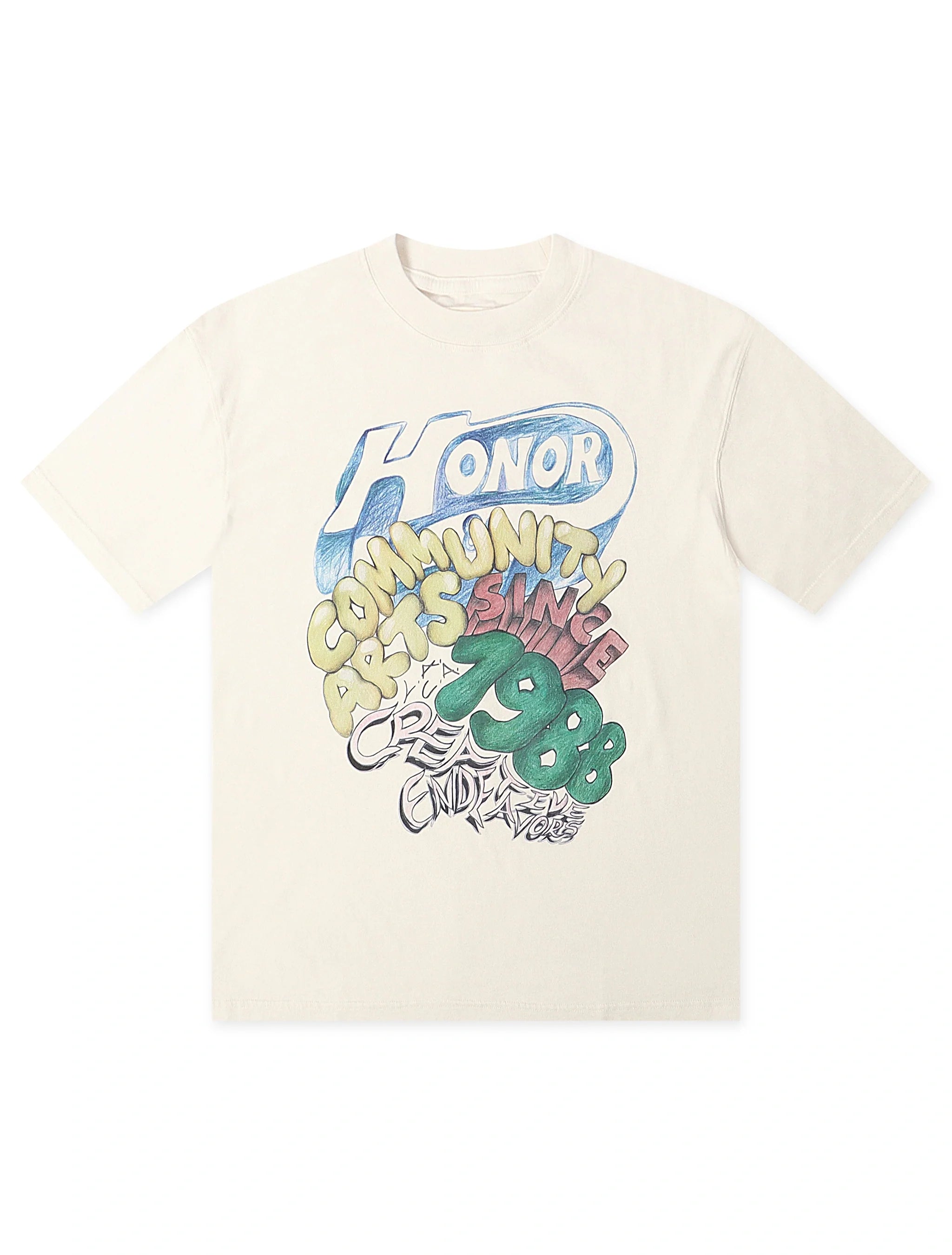 Honor The Gift Comm Arts Creative Tee - Bone by Denim Exchange