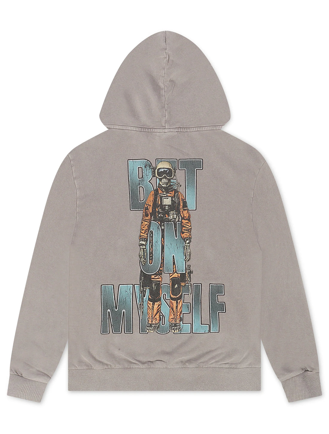 Concept LA Skier Hoodie - Grey Wash by Denim Exchange