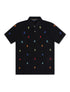 Psycho Bunny Bonham Pique Polo - Black by Denim Exchange