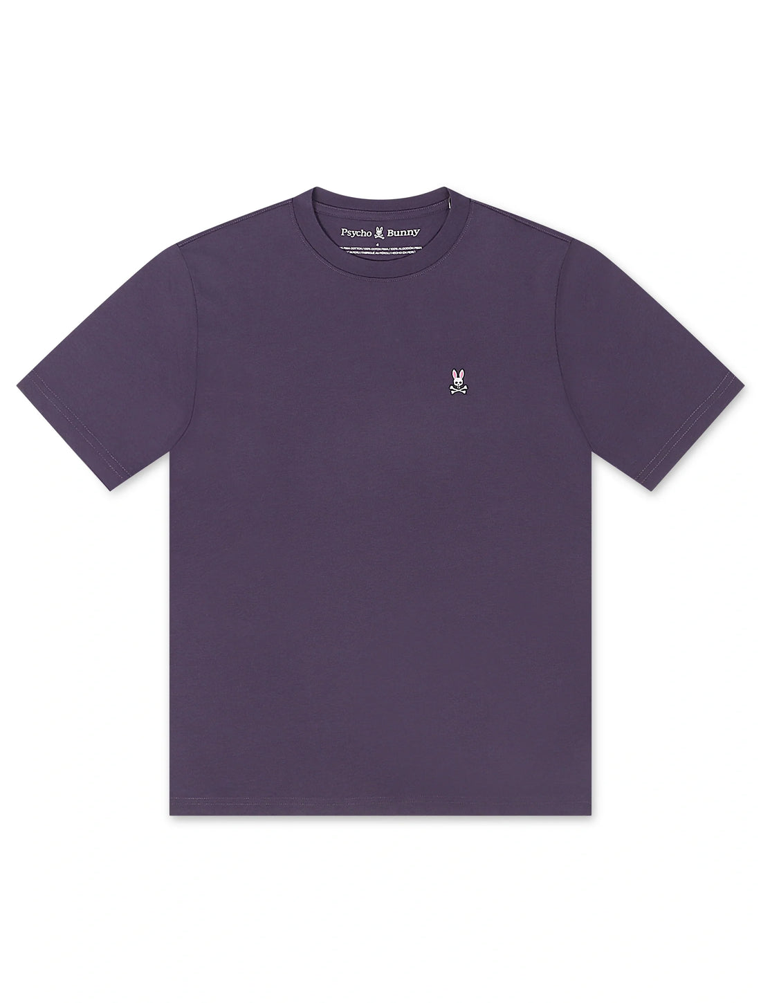 Psycho Bunny Classic Crewneck Tee - Purple Velvet by Denim Exchange