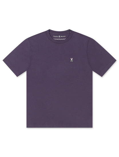 Psycho Bunny Classic Crewneck Tee - Purple Velvet by Denim Exchange