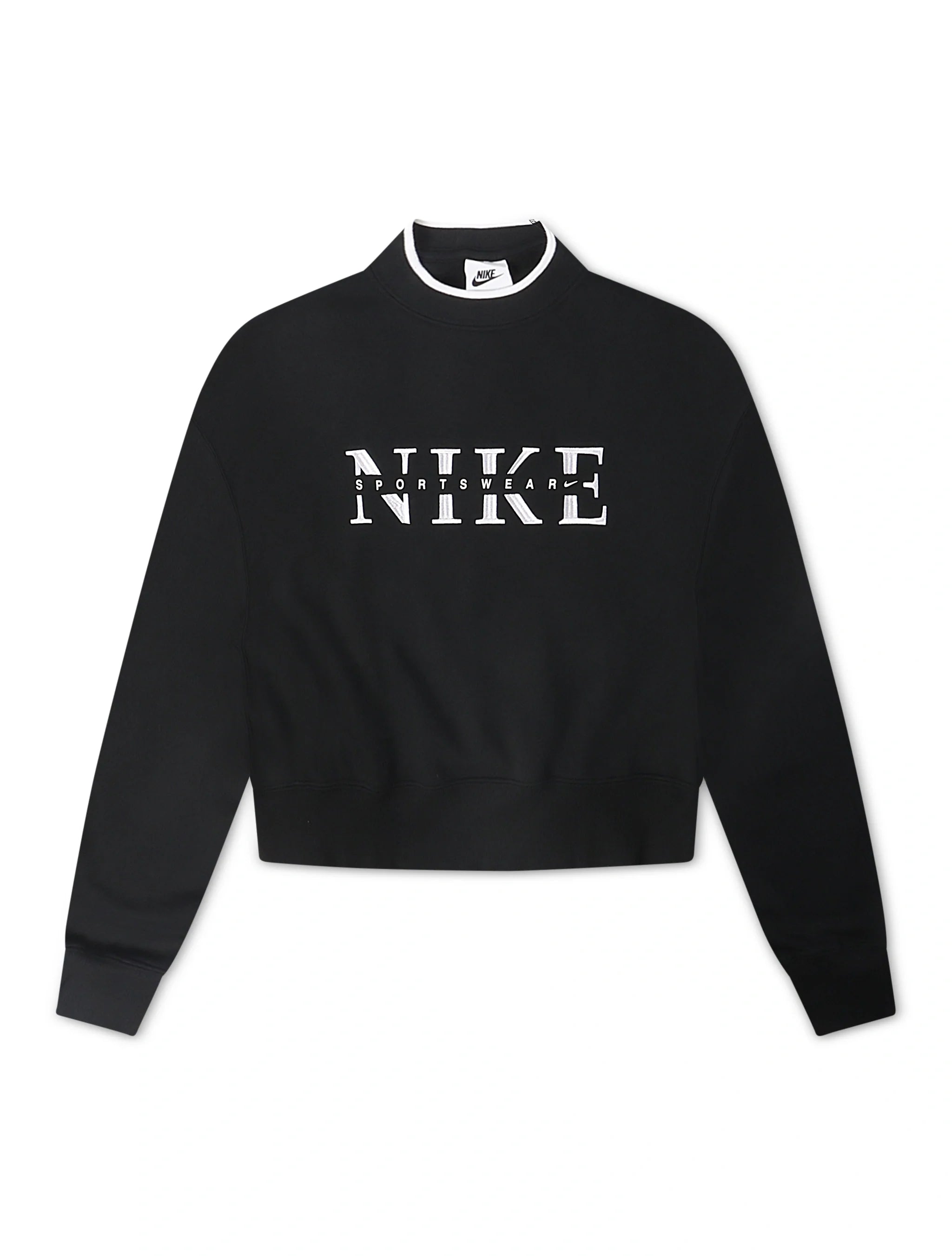 Nike Womens Sportswear Phoenix Fleece - Black by Denim Exchange