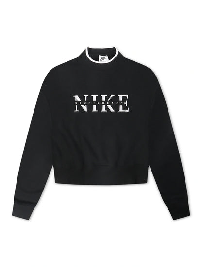 Nike Womens Sportswear Phoenix Fleece - Black by Denim Exchange
