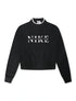Nike Womens Sportswear Phoenix Fleece - Black by Denim Exchange
