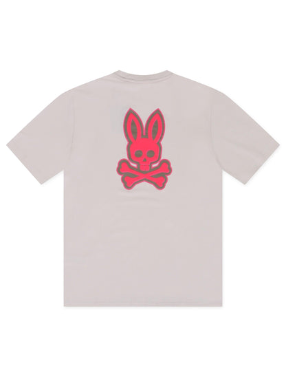 Psycho Bunny Sloan Back Graphic Tee - Natural Linen by Denim Exchange