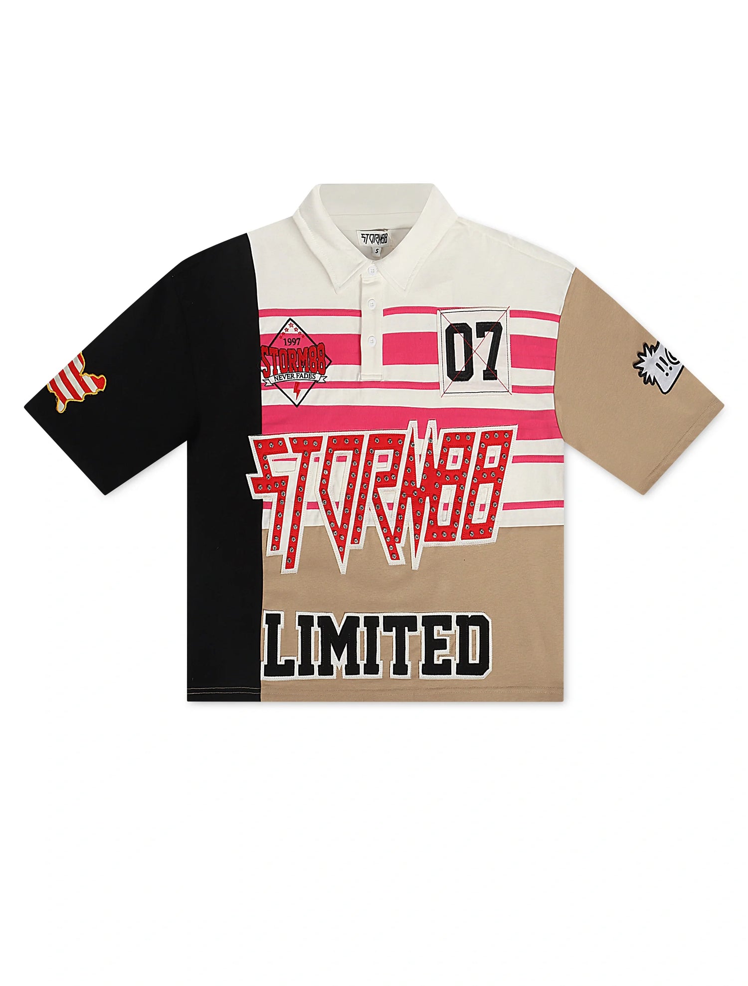Kleep Trout Knit Polo - Pink by Denim Exchange