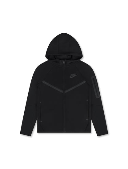 Nike Big Kids Tech Fleece Hoodie - Black by Denim Exchange