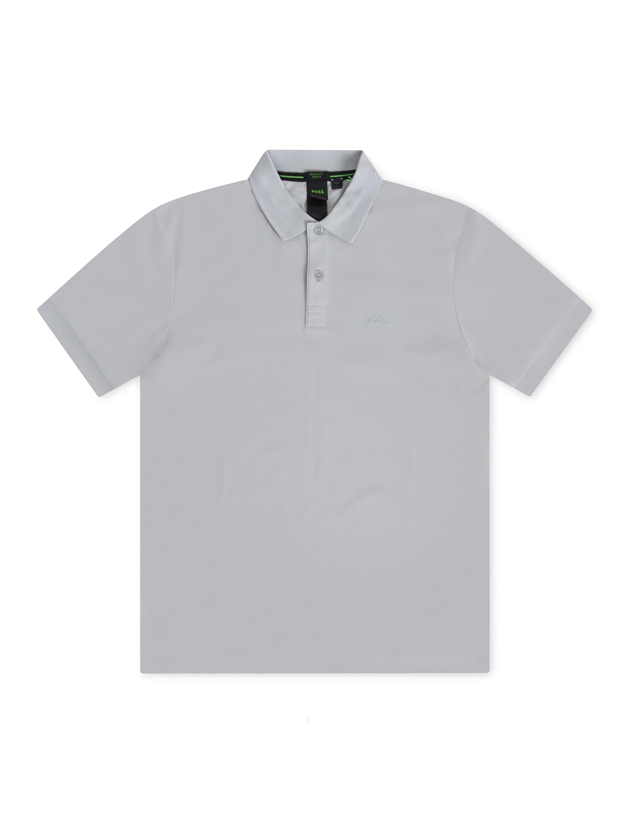 Hugo Boss Pio 1 Polo - Grey by Denim Exchange