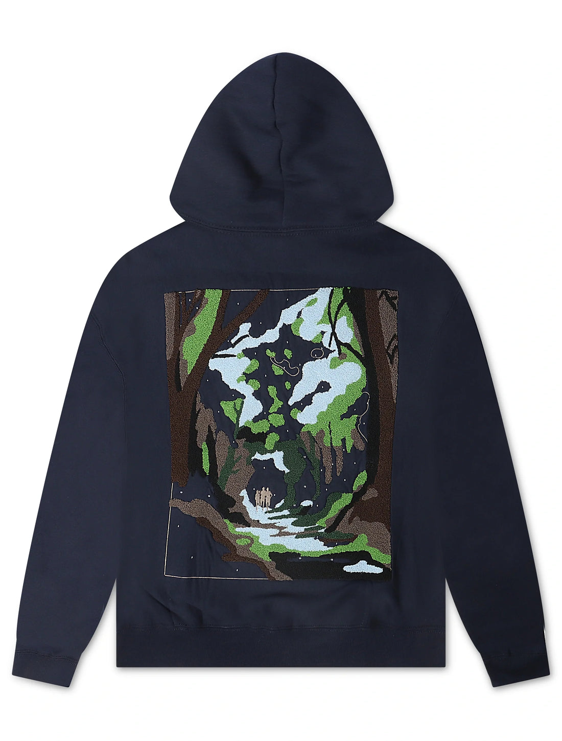 Nike Mens Solo Swoosh Hoodie - Obsidian by Denim Exchange