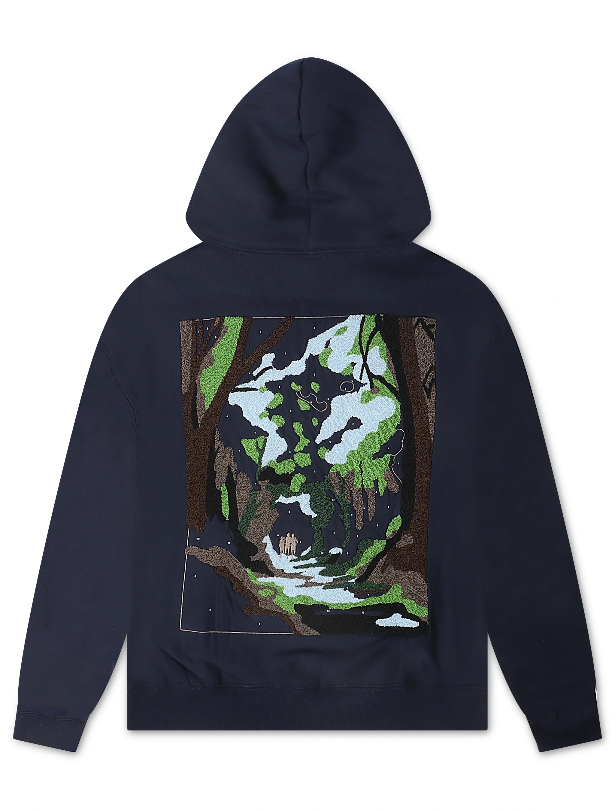 Nike Mens Solo Swoosh Hoodie - Obsidian by Denim Exchange