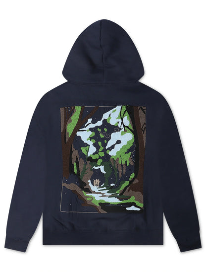 Nike Mens Solo Swoosh Hoodie - Obsidian by Denim Exchange