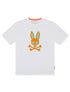 Psycho Bunny Wellington Graphic Tee - White by Denim Exchange