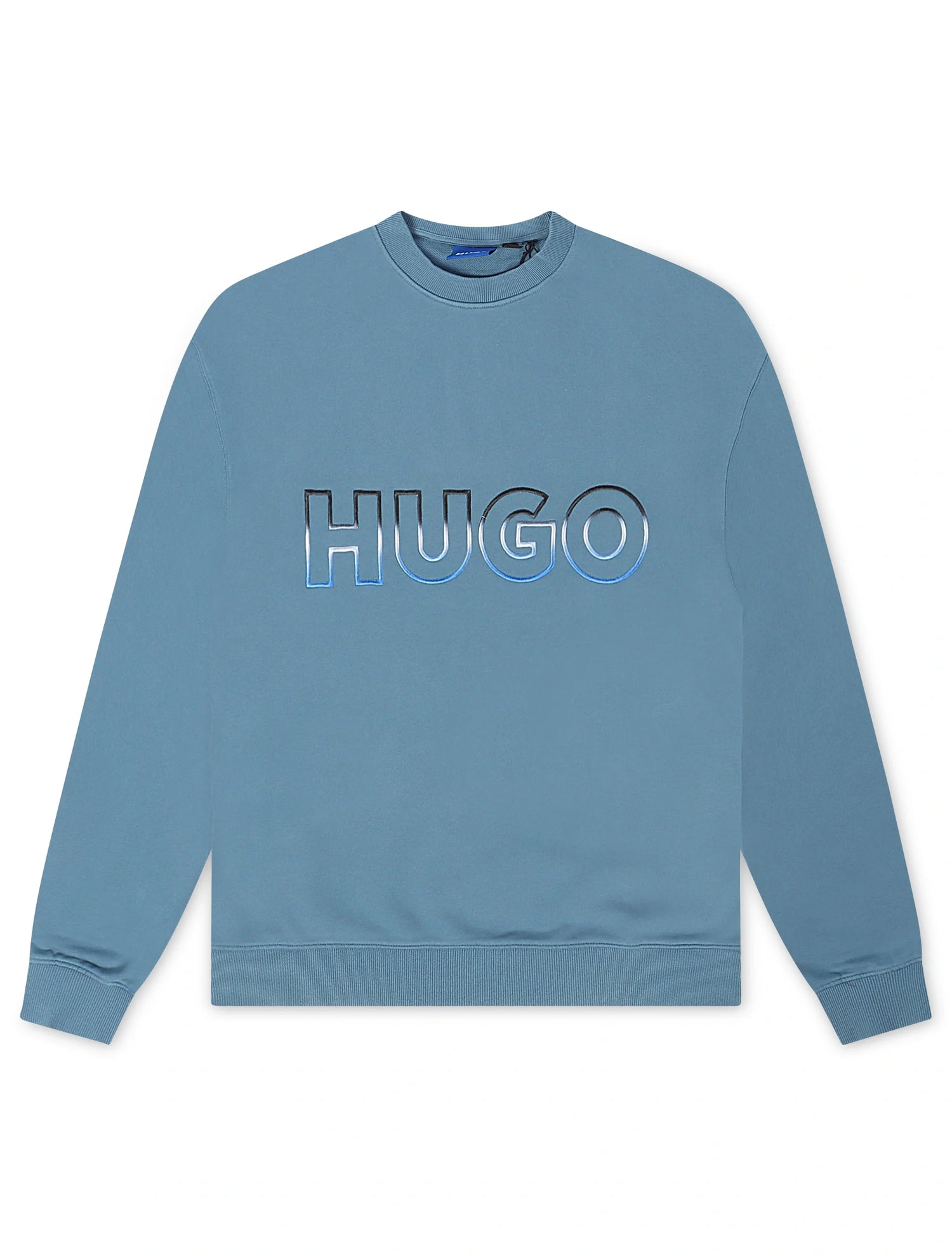 Hugo Nogocrew Crewneck - Blue by Denim Exchange