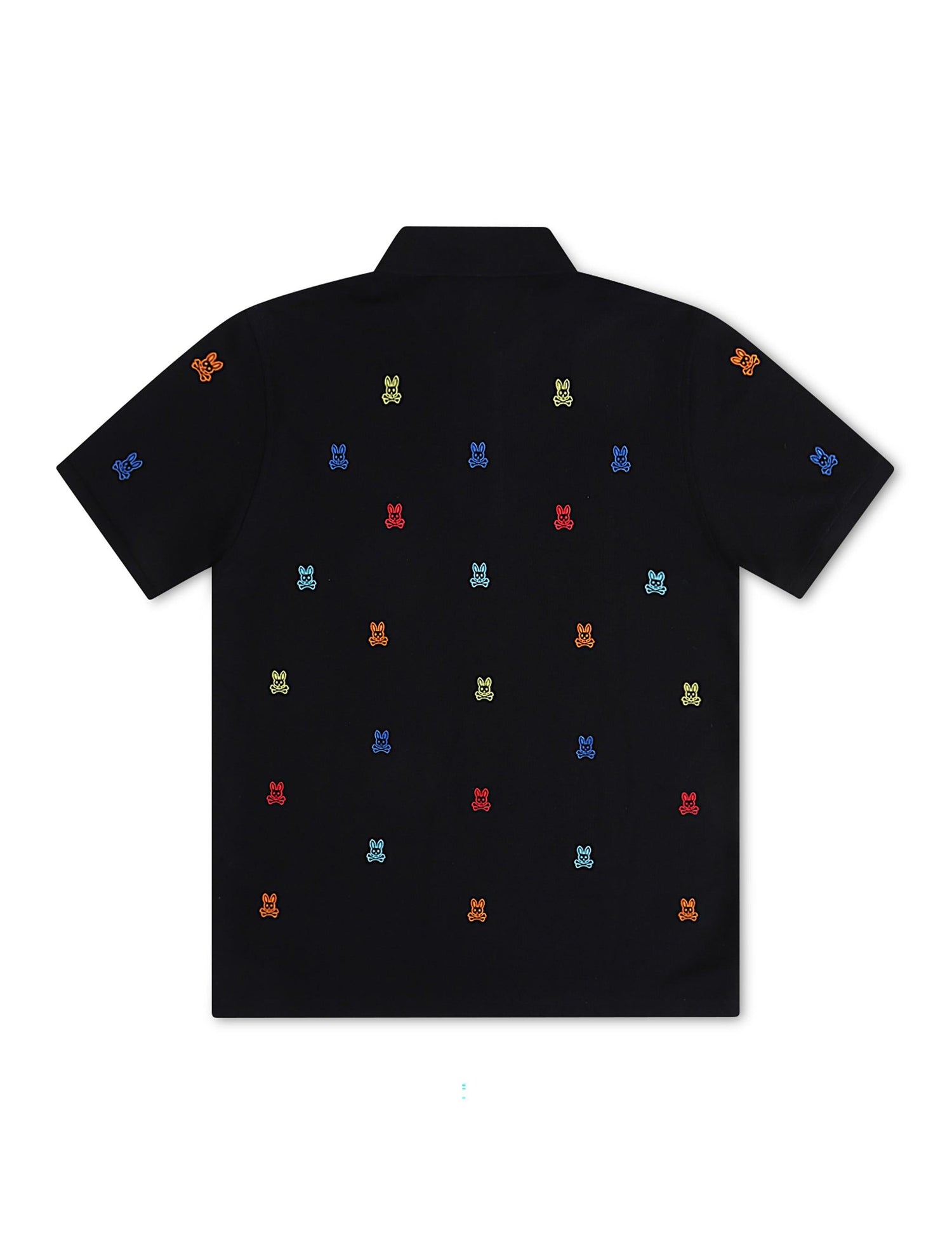 Psycho Bunny Bonham Pique Polo - Black by Denim Exchange