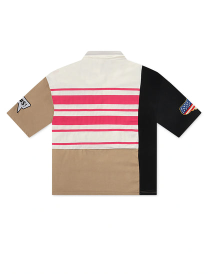 Kleep Trout Knit Polo - Pink by Denim Exchange
