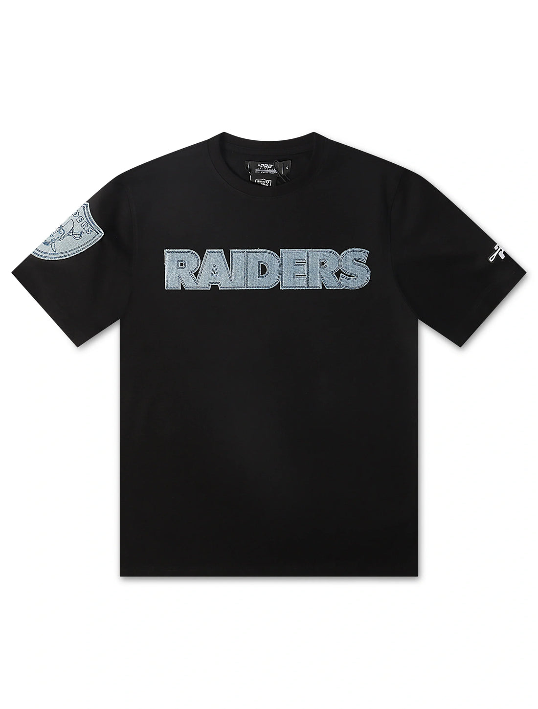 Pro Standard Las Vegas Raiders Varsity Blues Tee - Black by Denim Exchange