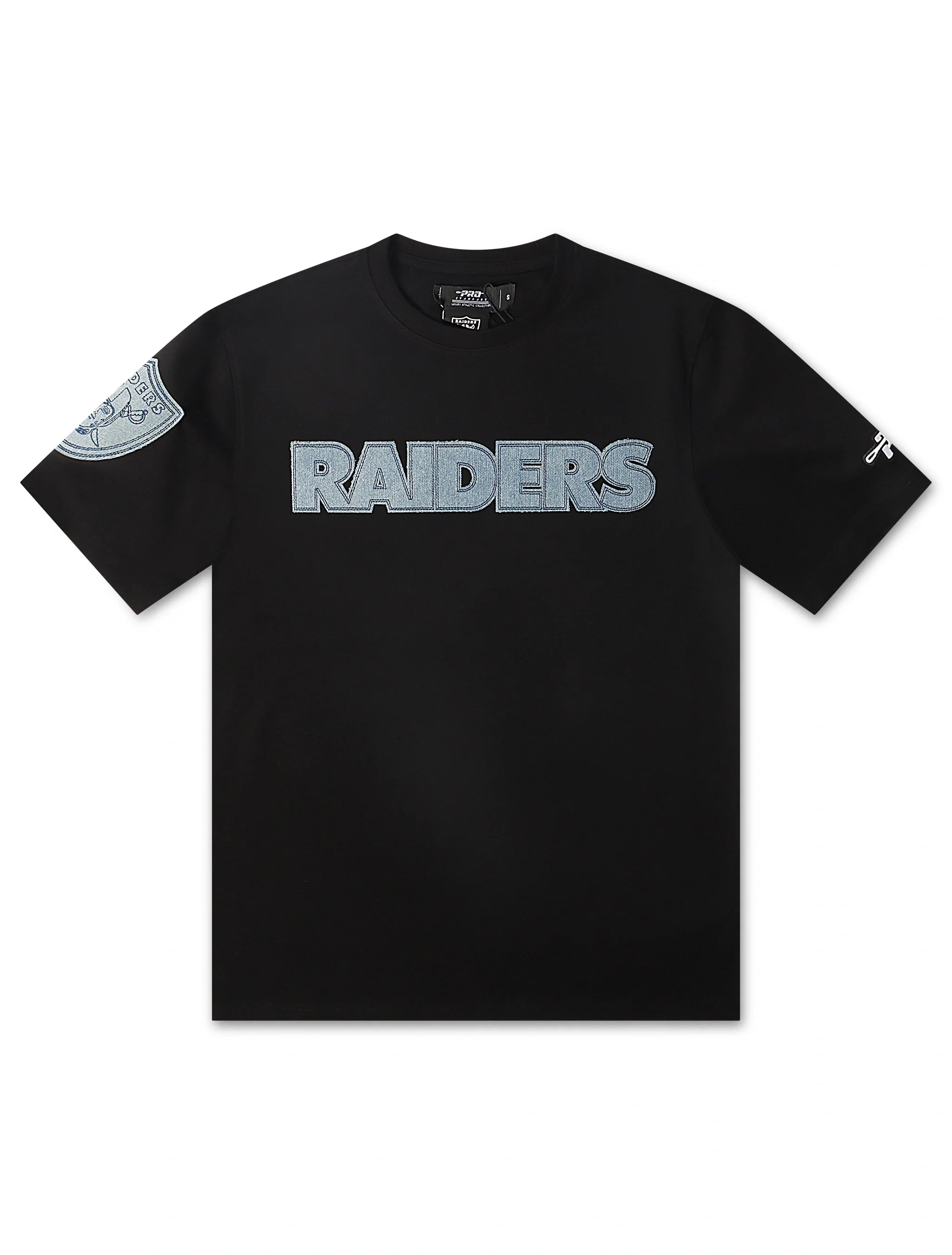 Pro Standard Las Vegas Raiders Varsity Blues Tee - Black by Denim Exchange