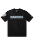 Pro Standard Las Vegas Raiders Varsity Blues Tee - Black by Denim Exchange