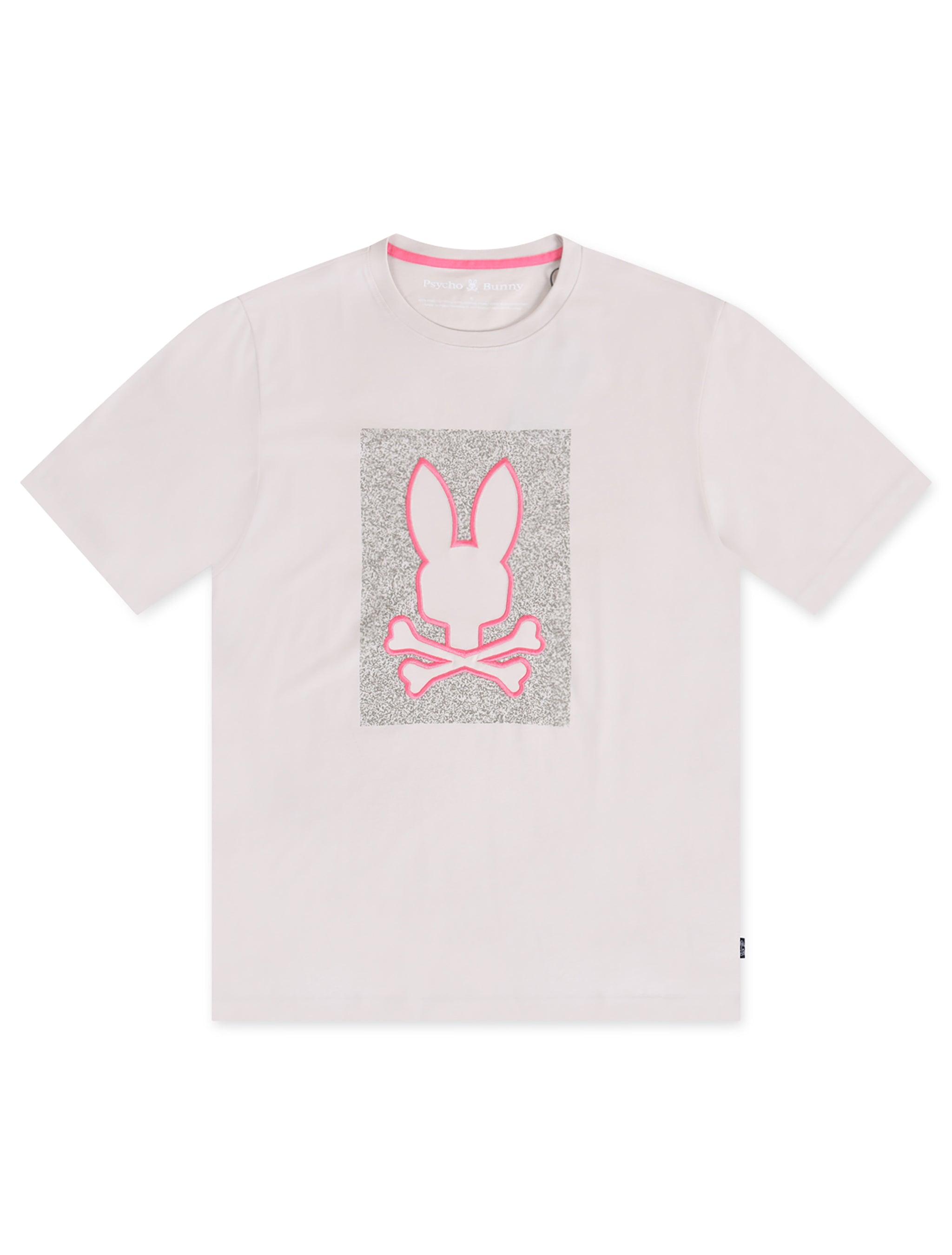 Psycho Bunny Livingston Graphic Tee - Natural Linen by Denim Exchange