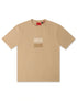 Hugo Dusplit Tee - Taupe by Denim Exchange