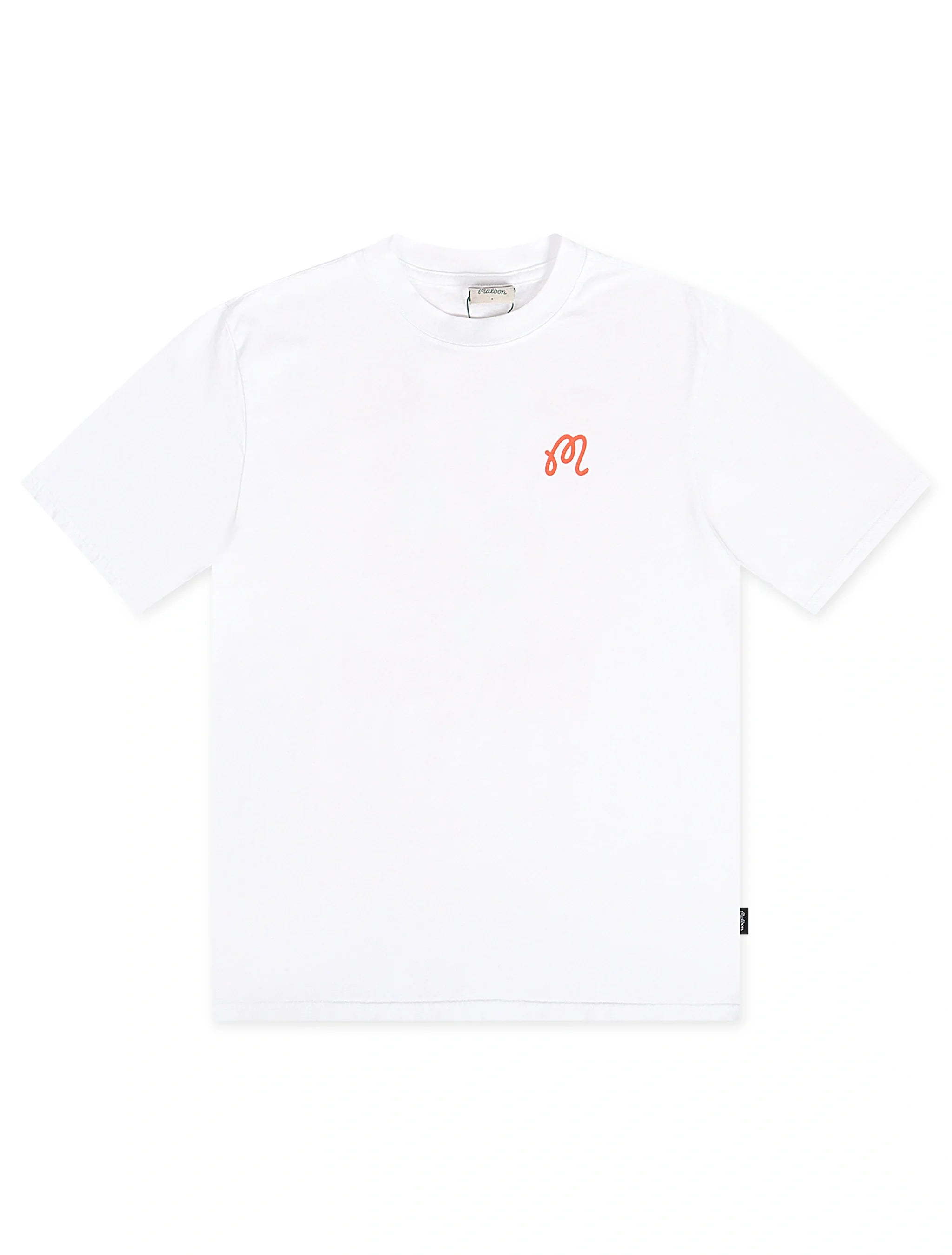 Malbon Bermuda Rooster Tee - White by Denim Exchange