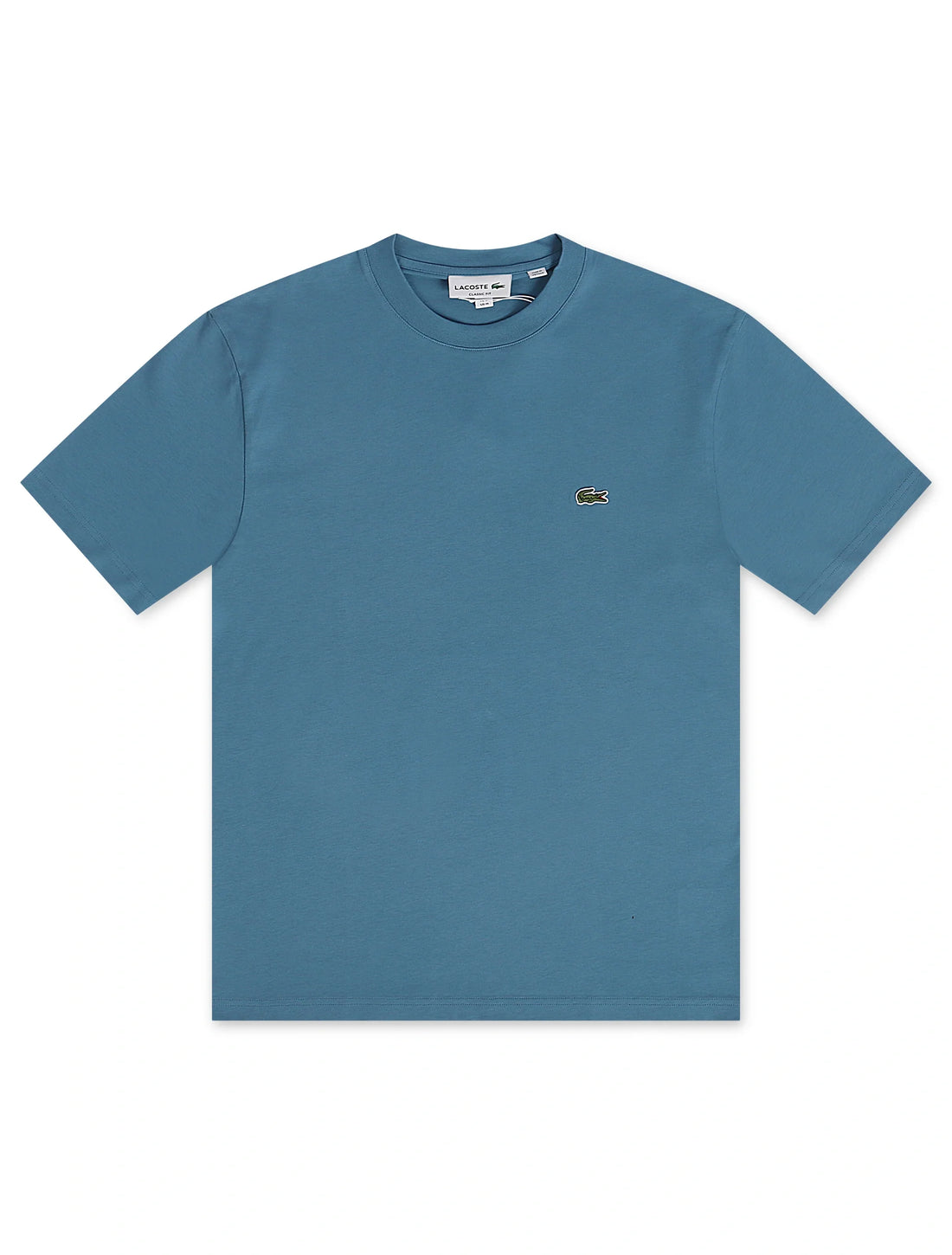 Lacoste Mens Cotton Tee - Blue by Denim Exchange