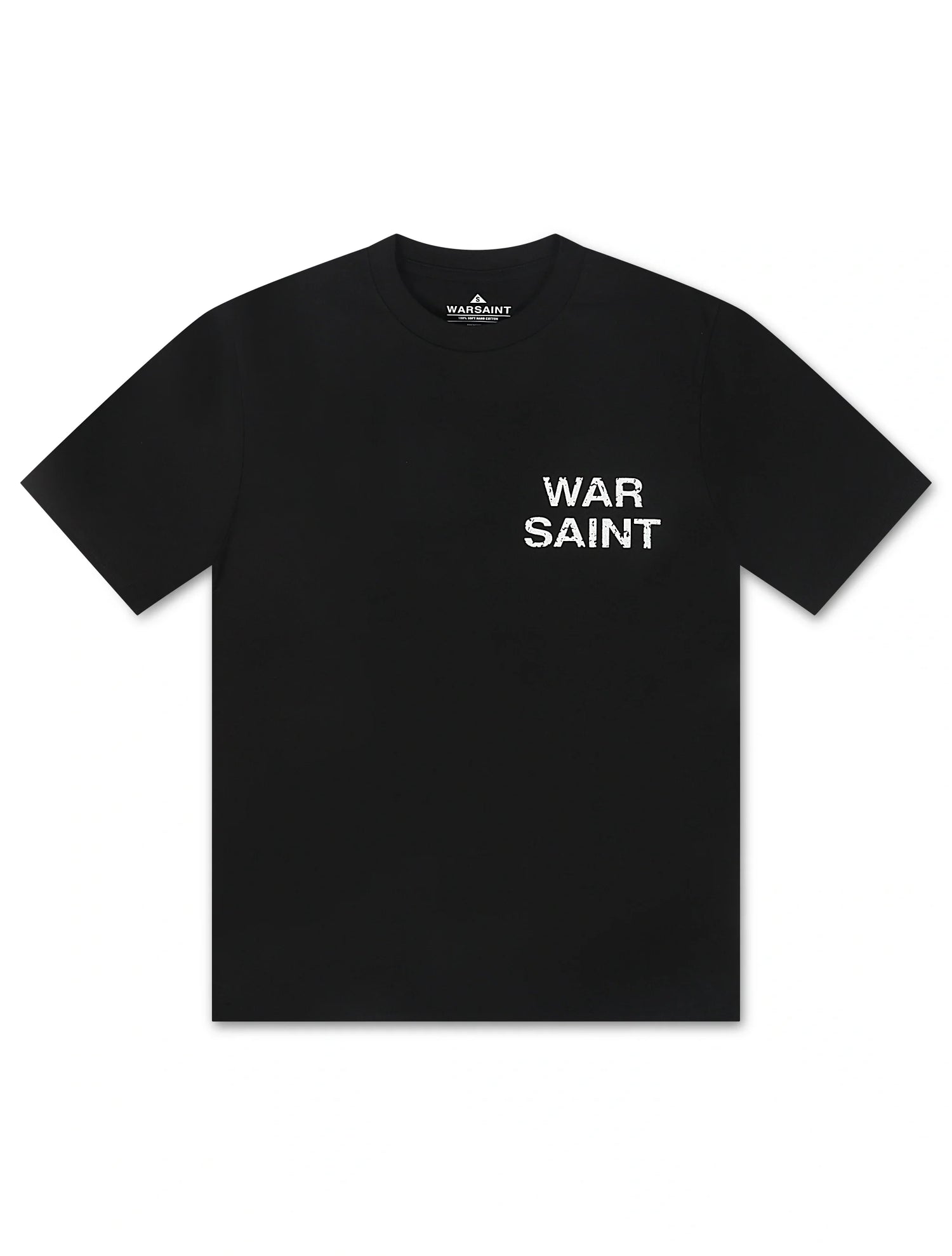 Warsaint LA Script Tee - Black/White by Denim Exchange