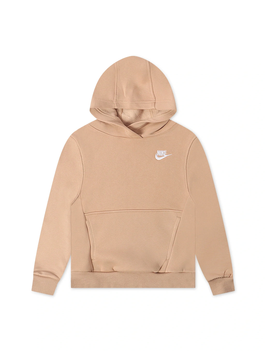 Nike Big Kids Sportswear Club Fleece Hoodie - Hemp by Denim Exchange