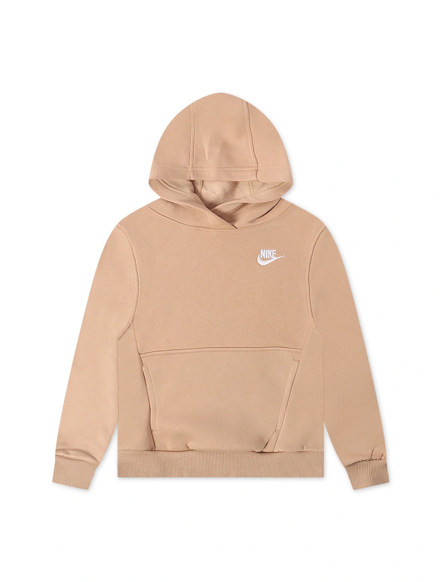 Nike Big Kids Sportswear Club Fleece Hoodie - Hemp by Denim Exchange