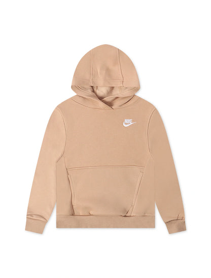 Nike Big Kids Sportswear Club Fleece Hoodie - Hemp by Denim Exchange