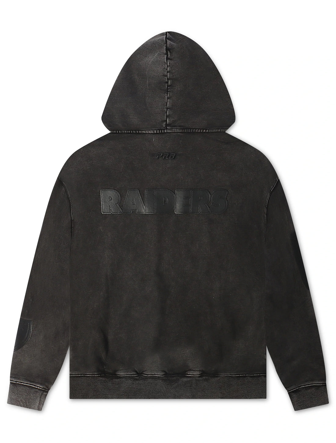Pro Standard Raiders All Over Logo Hoodie - Washed Black by Denim Exchange