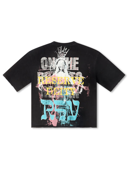 Reserve Skully Tee - Black by Denim Exchange