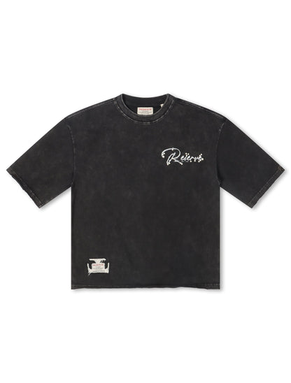 Reserve Out of Love Tee - Black by Denim Exchange