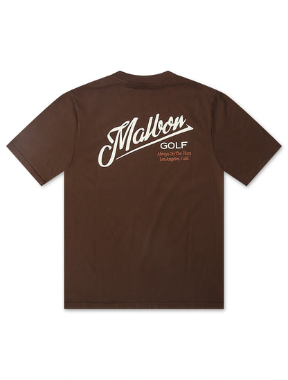 Malbon Bermuda Maxwell Tee - Brown by Denim Exchange