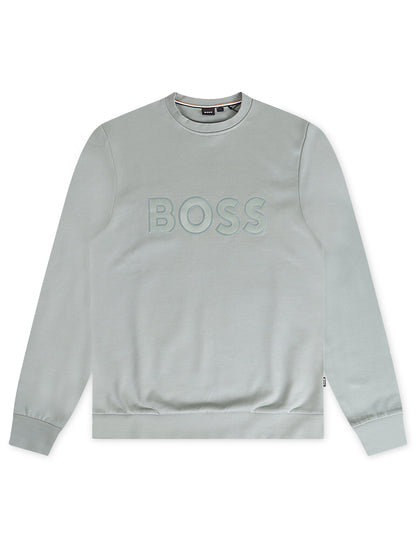 Hugo Boss C-Soleri 60 Crewneck - Green by Denim Exchange