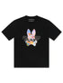 Psycho Bunny Milos Graphic Tee - Black by Denim Exchange