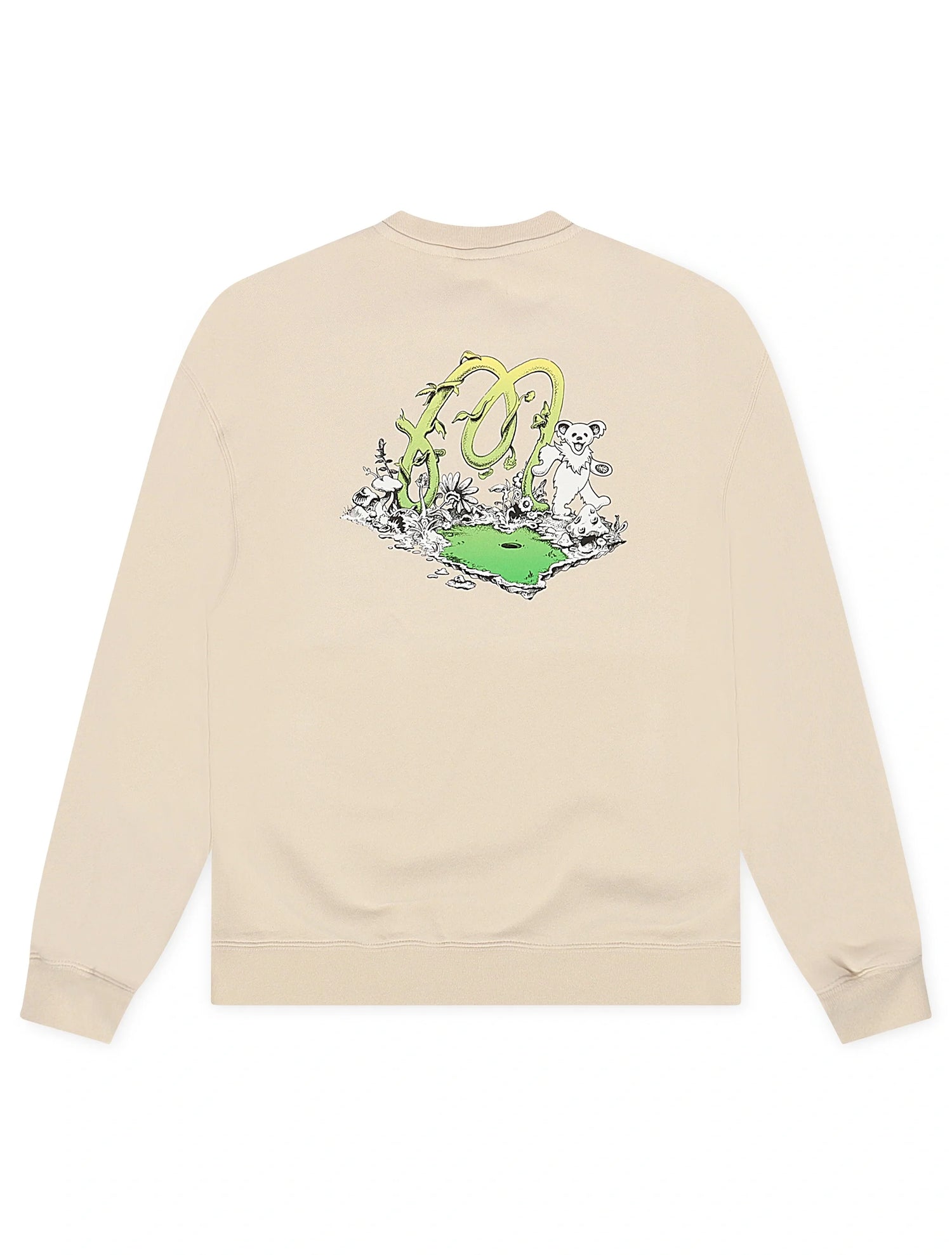 Malbon Grateful Dead Range Sweatshirt - Rainy Day by Denim Exchange