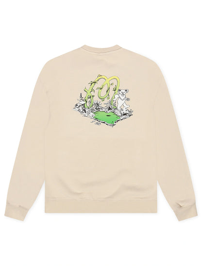 Malbon Grateful Dead Range Sweatshirt - Rainy Day by Denim Exchange
