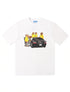 Market Studios High Security Bear Tee - White by Denim Exchange